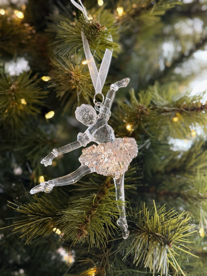 Glimmering Ballerina Ornament