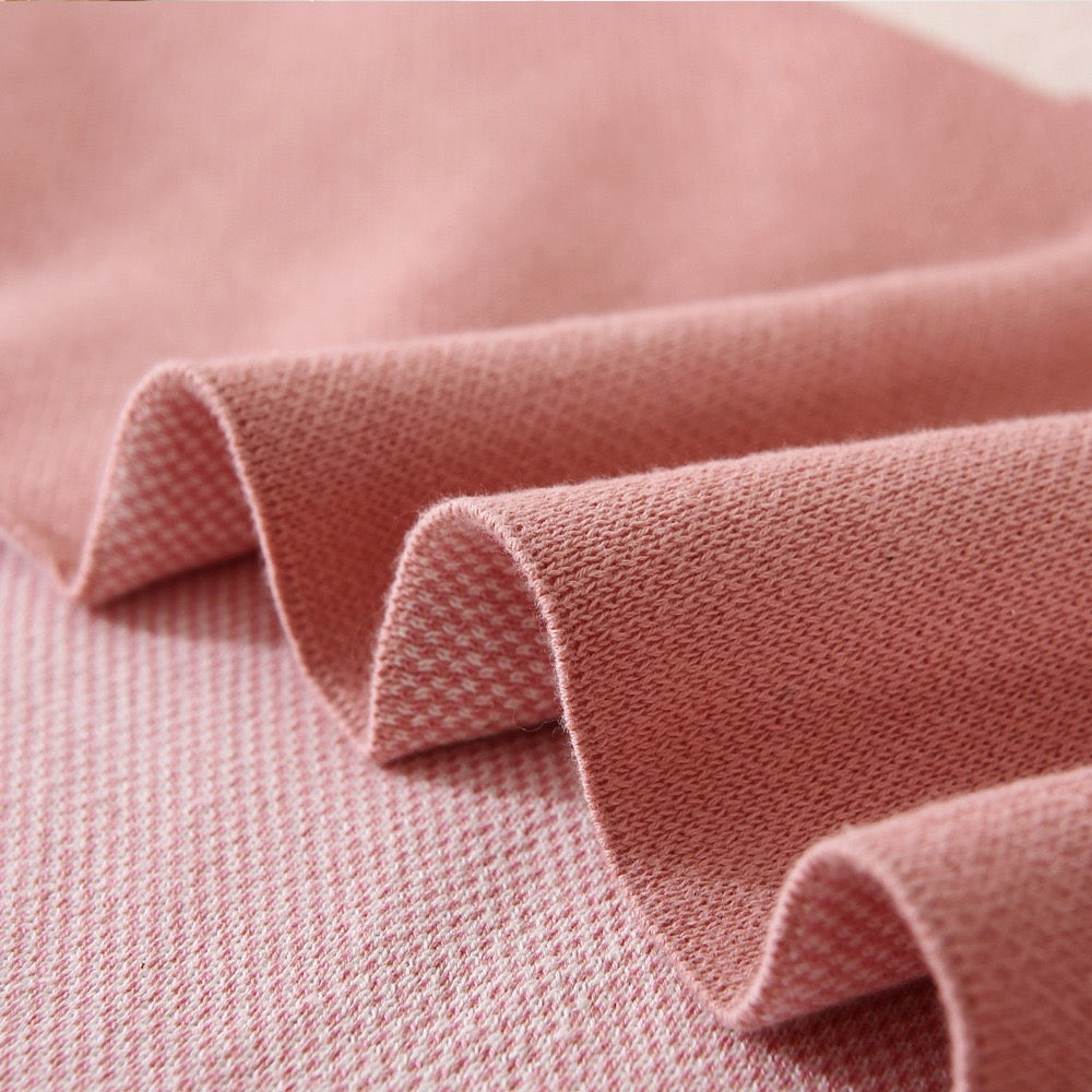 Dusty Blush Botanica Throw