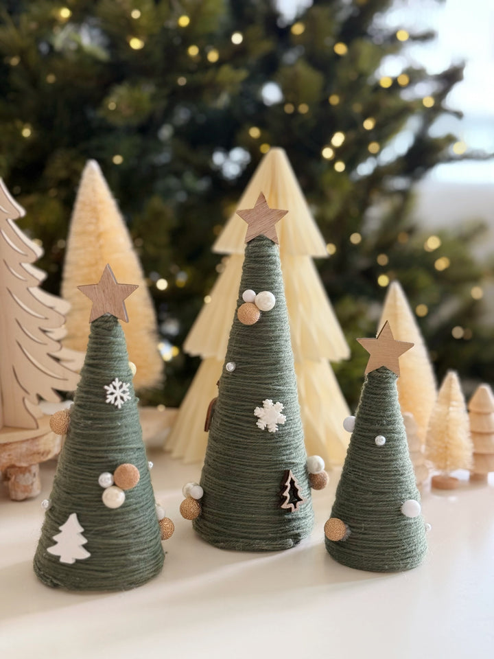 Nordic Whimsy Tree Trio (set of 3)
