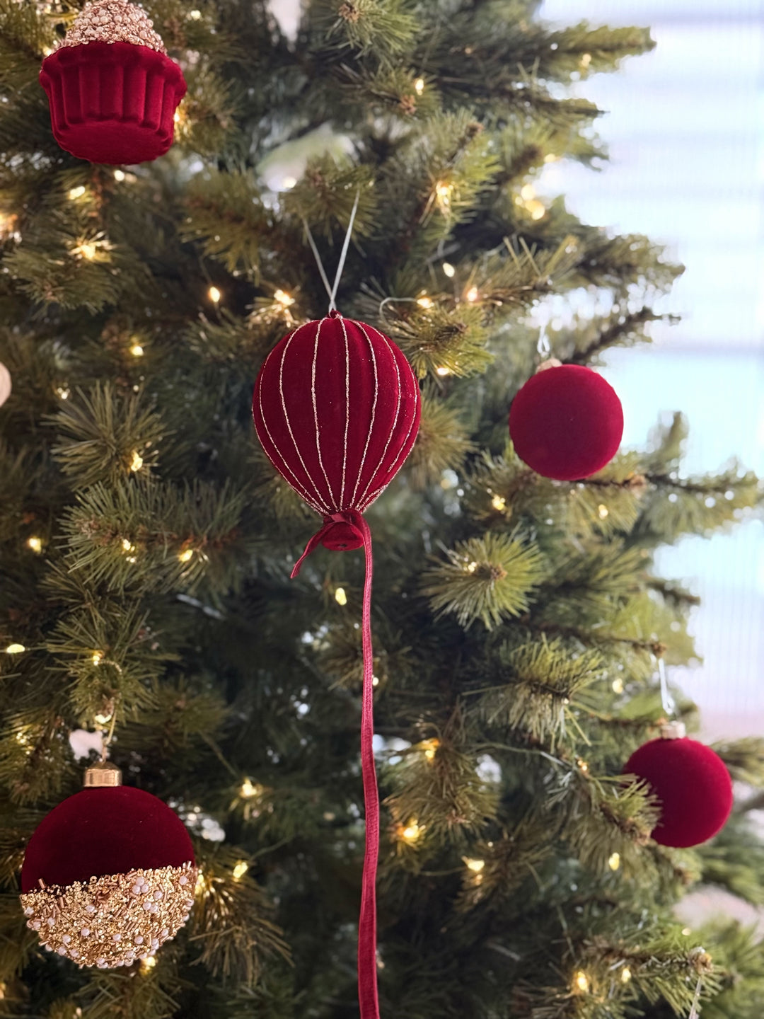 Crimson Flight Ornament