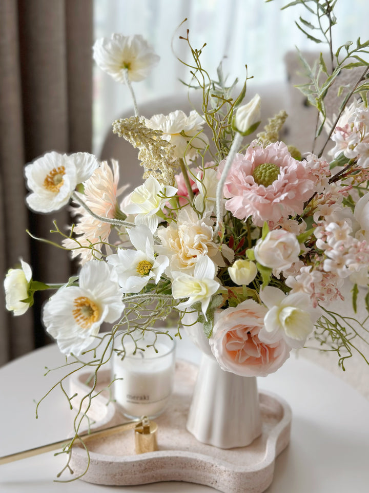 Whispering Petals In Vase (2-sided)