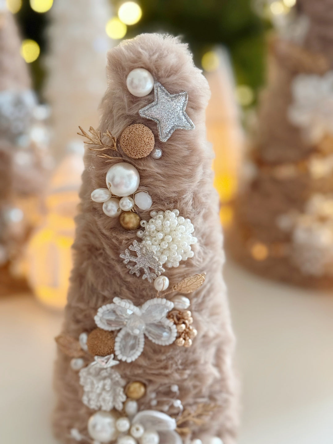 Latte Wishes Handmade Faux Fur Tree (3 options)