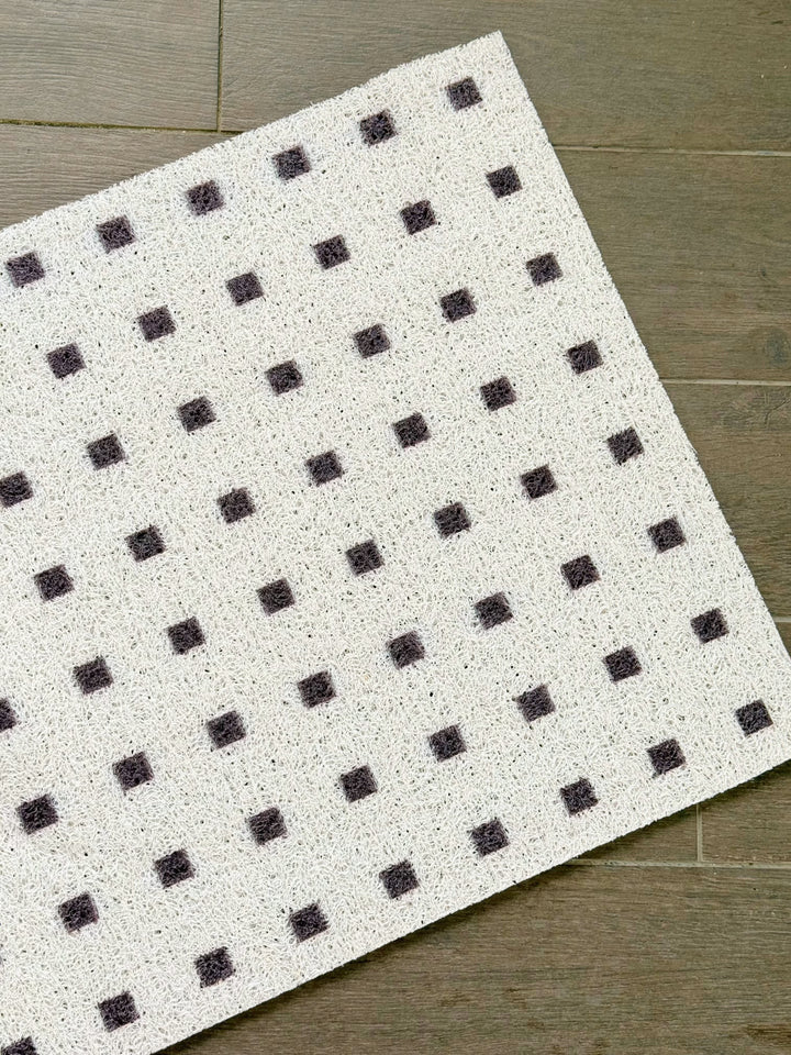 Mono Squares Door Mat