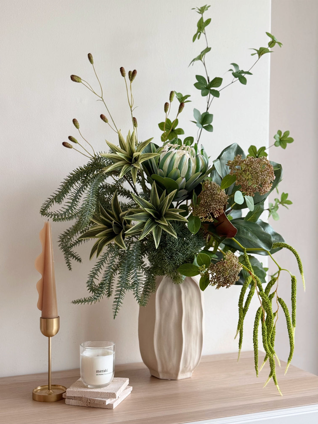 Botanical Rhythm in the Vase (1-sided)