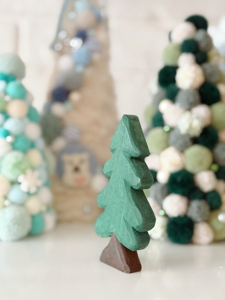 Little Pine Wooden Tree