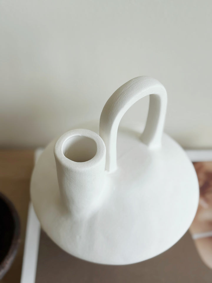 Halo Arch Porcelain Vase