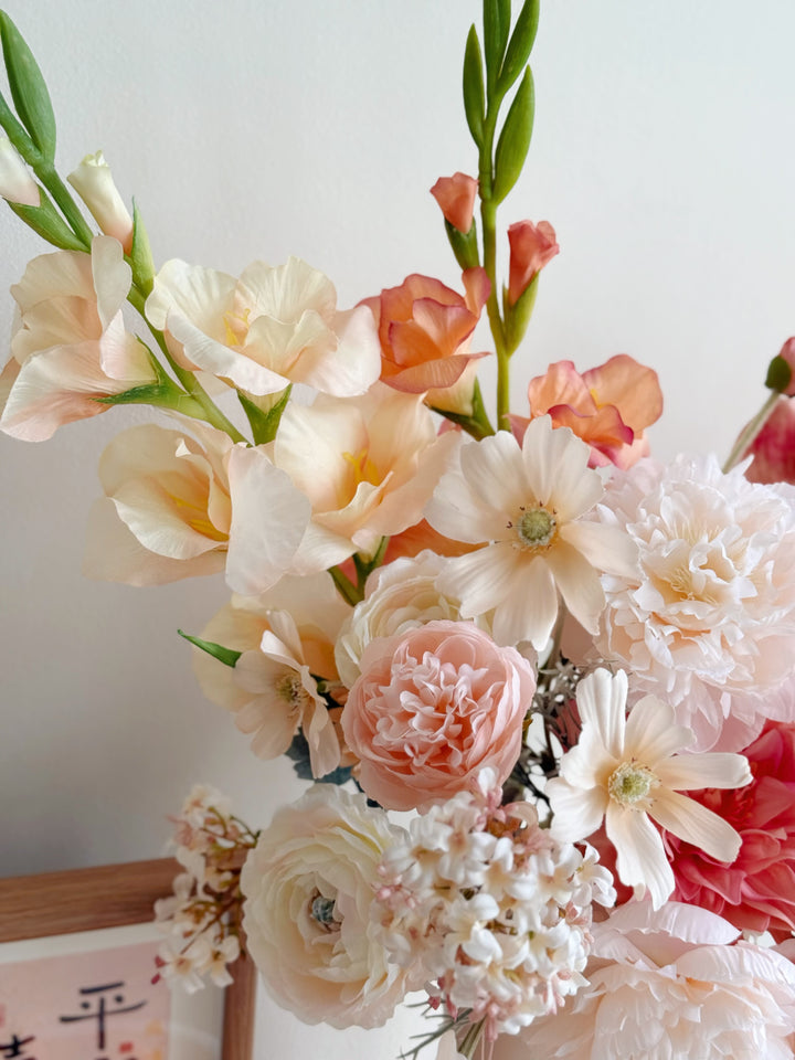 好事发生 Joyful Blessings Bloom In The Vase (1-sided)