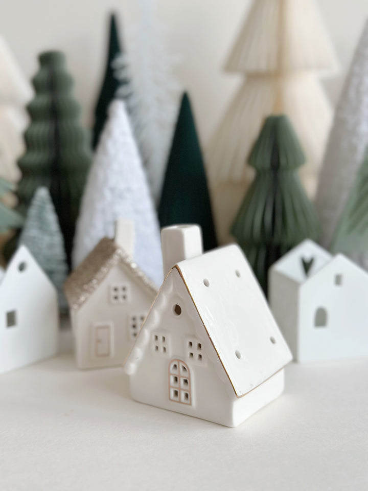 Cozy Glow Porcelain Cottage