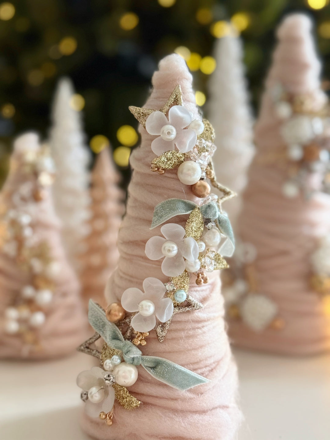 Blush Wishes Handmade Yarn Tree (3 options)