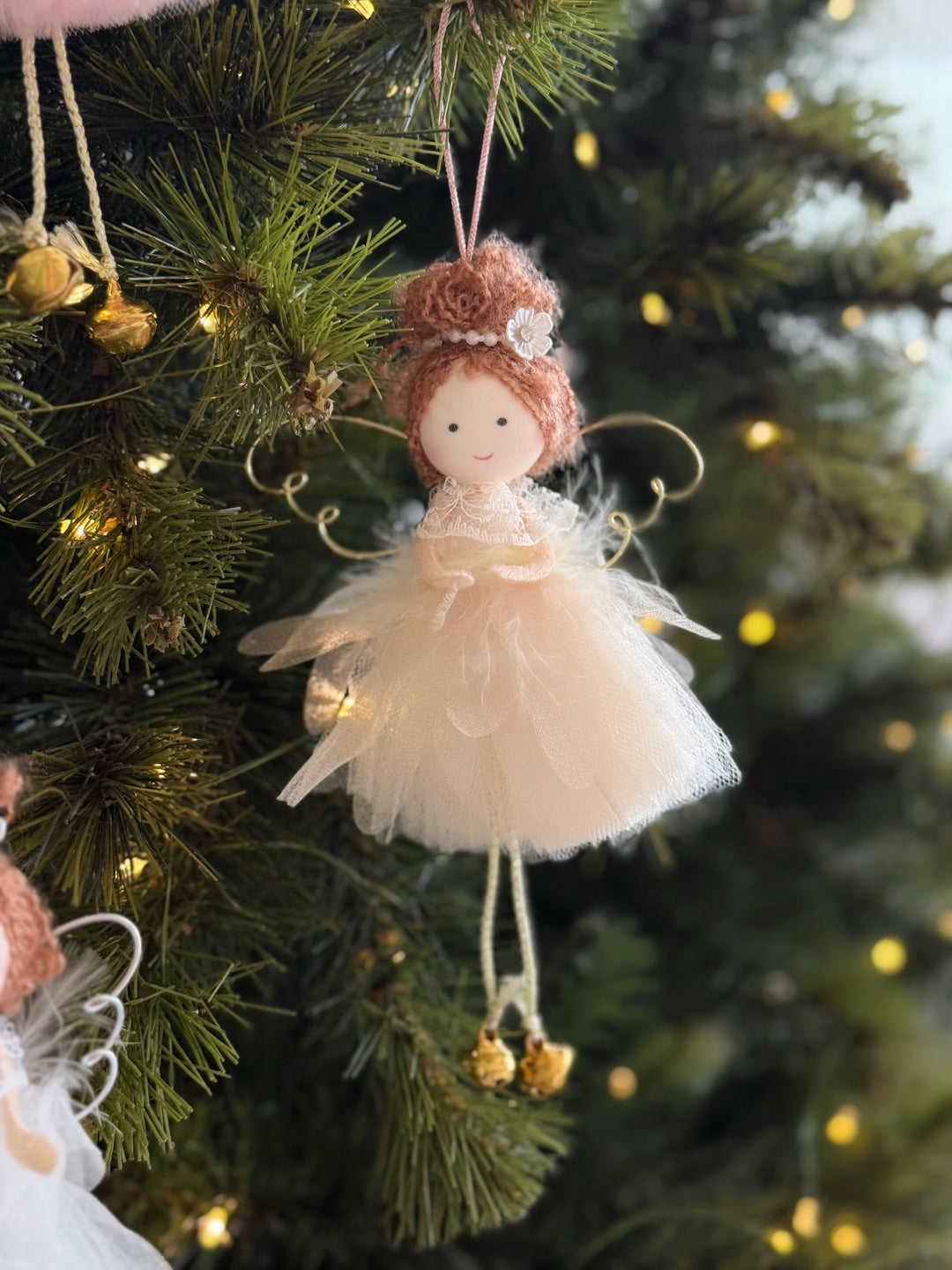 Petal Tulle Fairy Hanging Ornament (3 options)