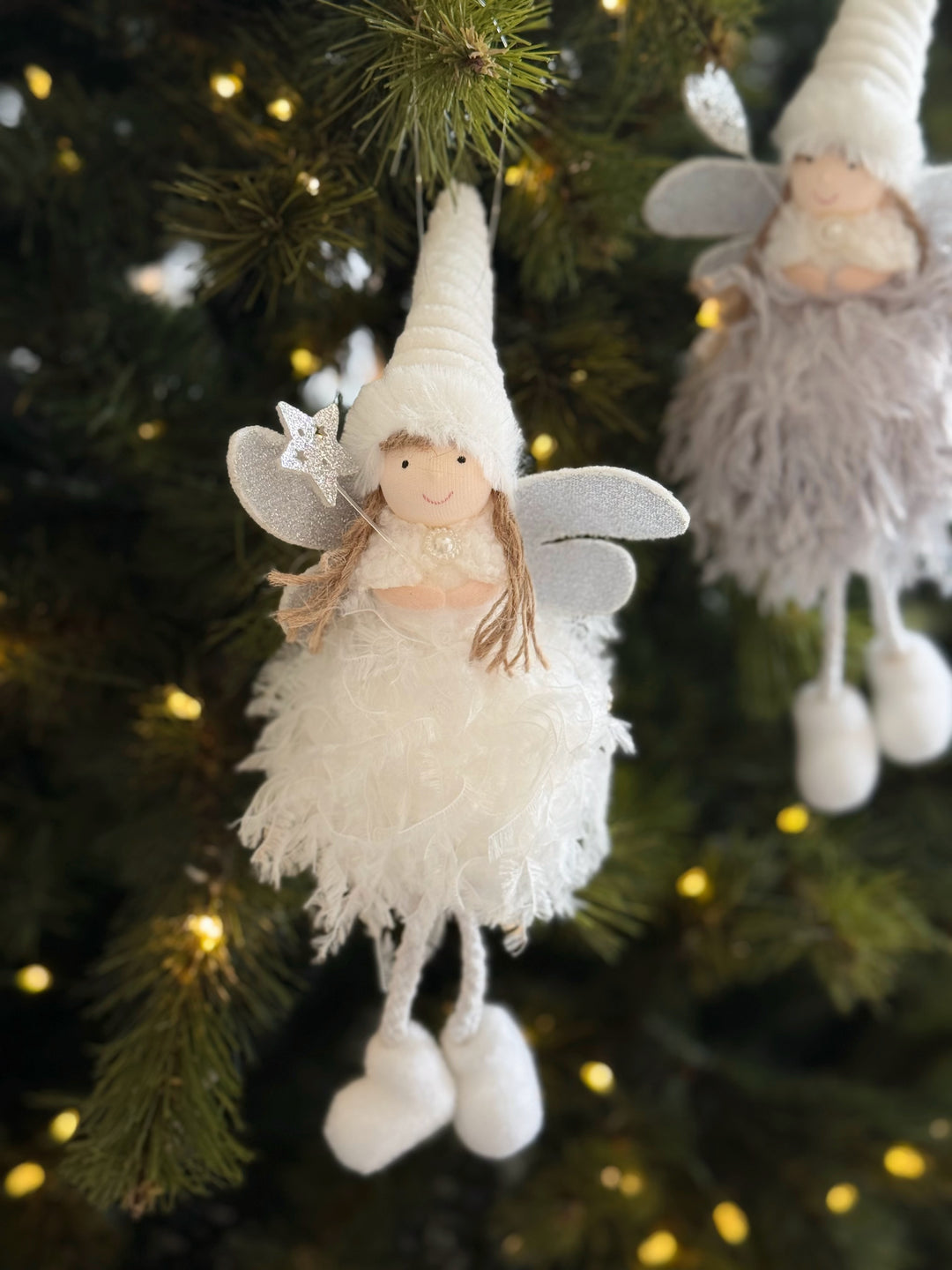 PRE-ORDER (23-28 Oct): Enchanted Feather Fairy Hanging Ornament (3 colours)