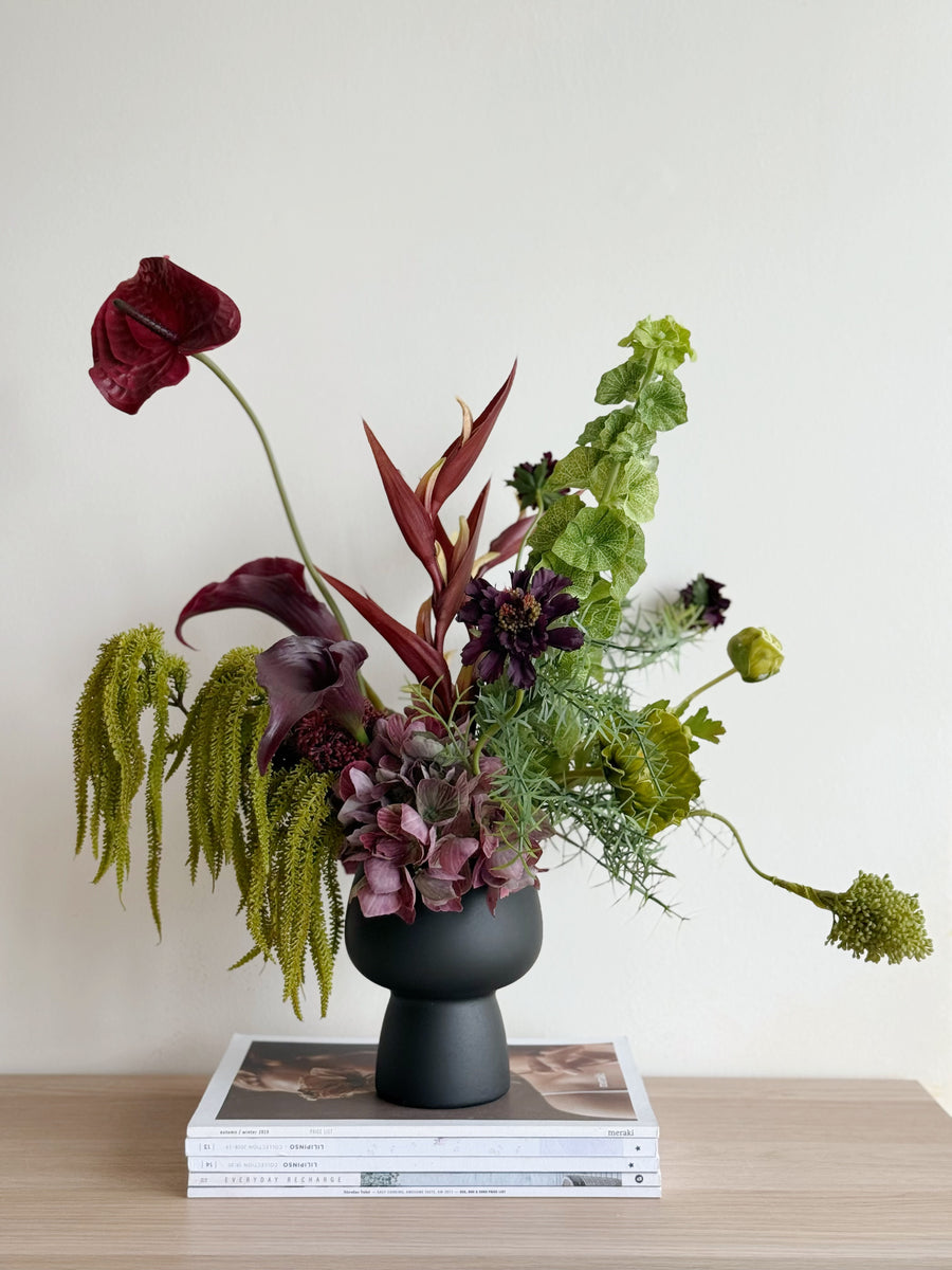 Crimson Poise In The Pot (2-sided) - 3LittlePicks