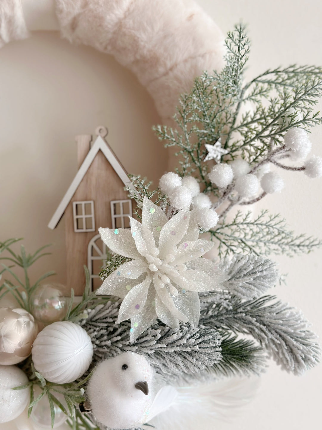 MADE-TO-ORDER: Winter Wonderland Charm Wreath