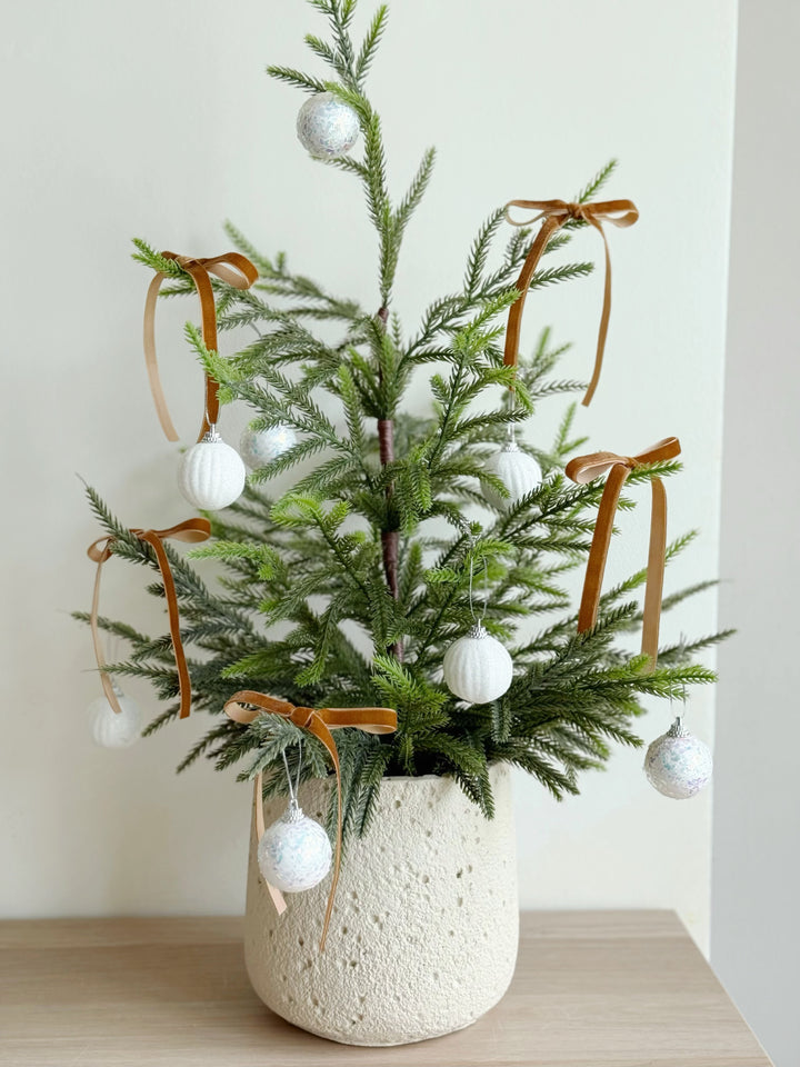 Winter Glow Mini Bauble Set (set of 12)