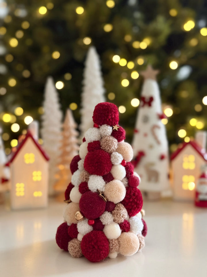 Berry Merry Handmade Pom Pom Tree (2 options)