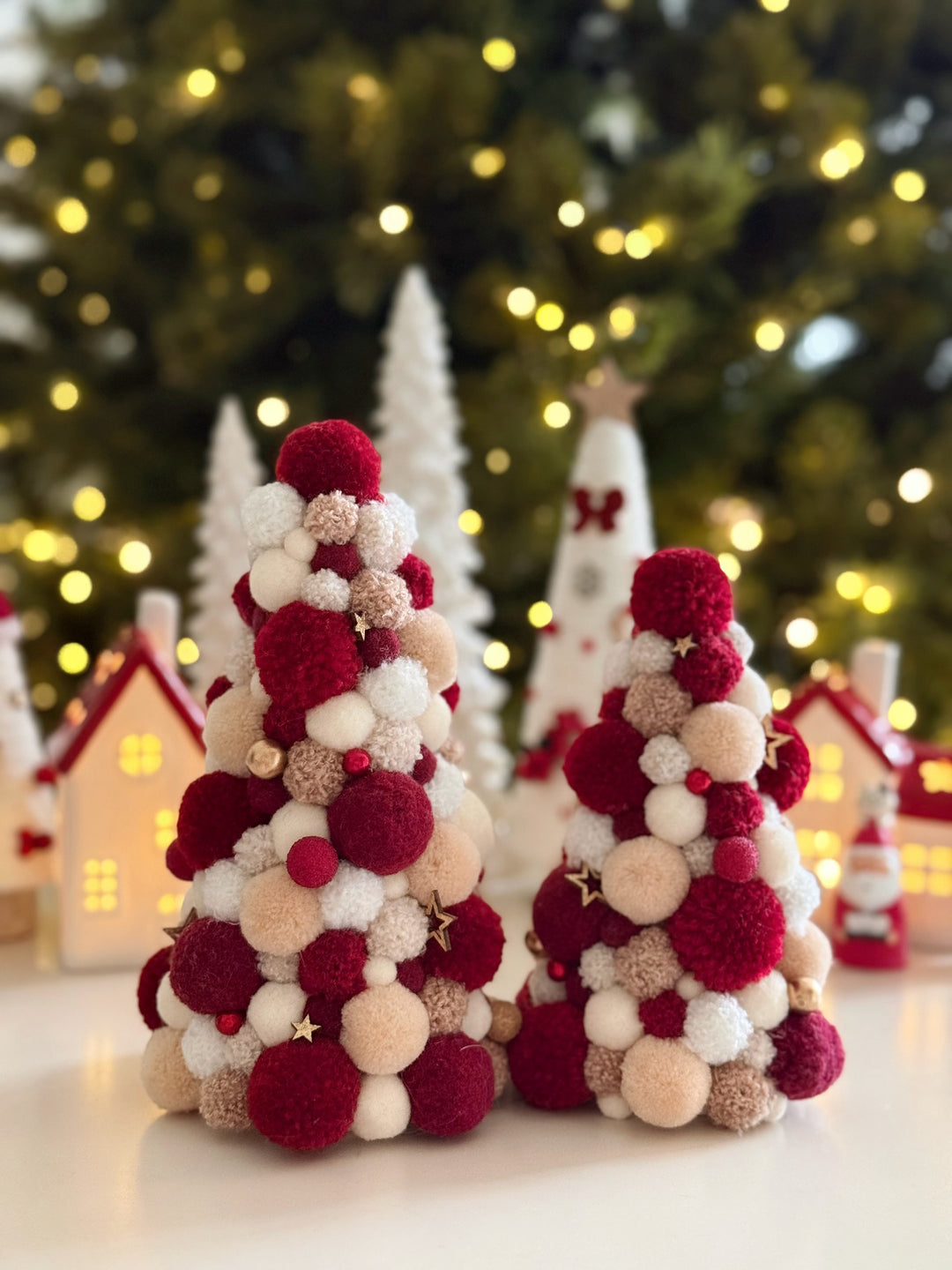 Berry Merry Handmade Pom Pom Tree (2 options)