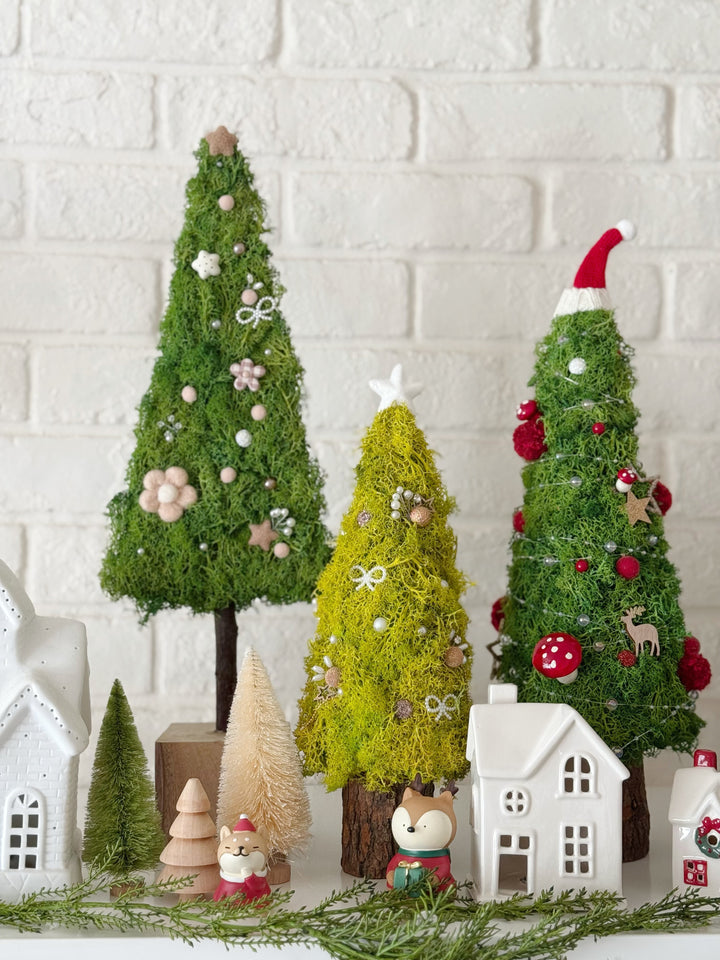 Whimsical Moss Tree Collection (3 options)