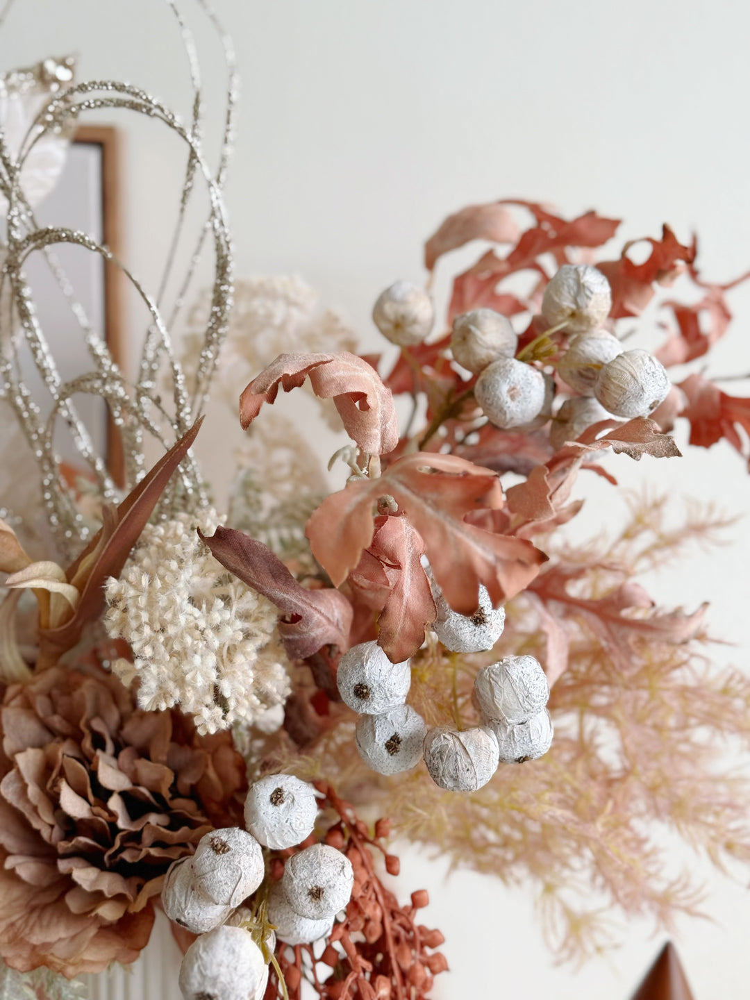 Gilded Earth Bloom in the Vase (1-sided)