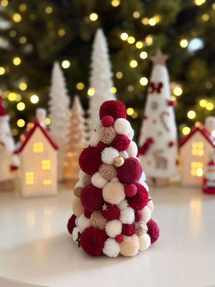 Berry Merry Handmade Pom Pom Tree (2 options)