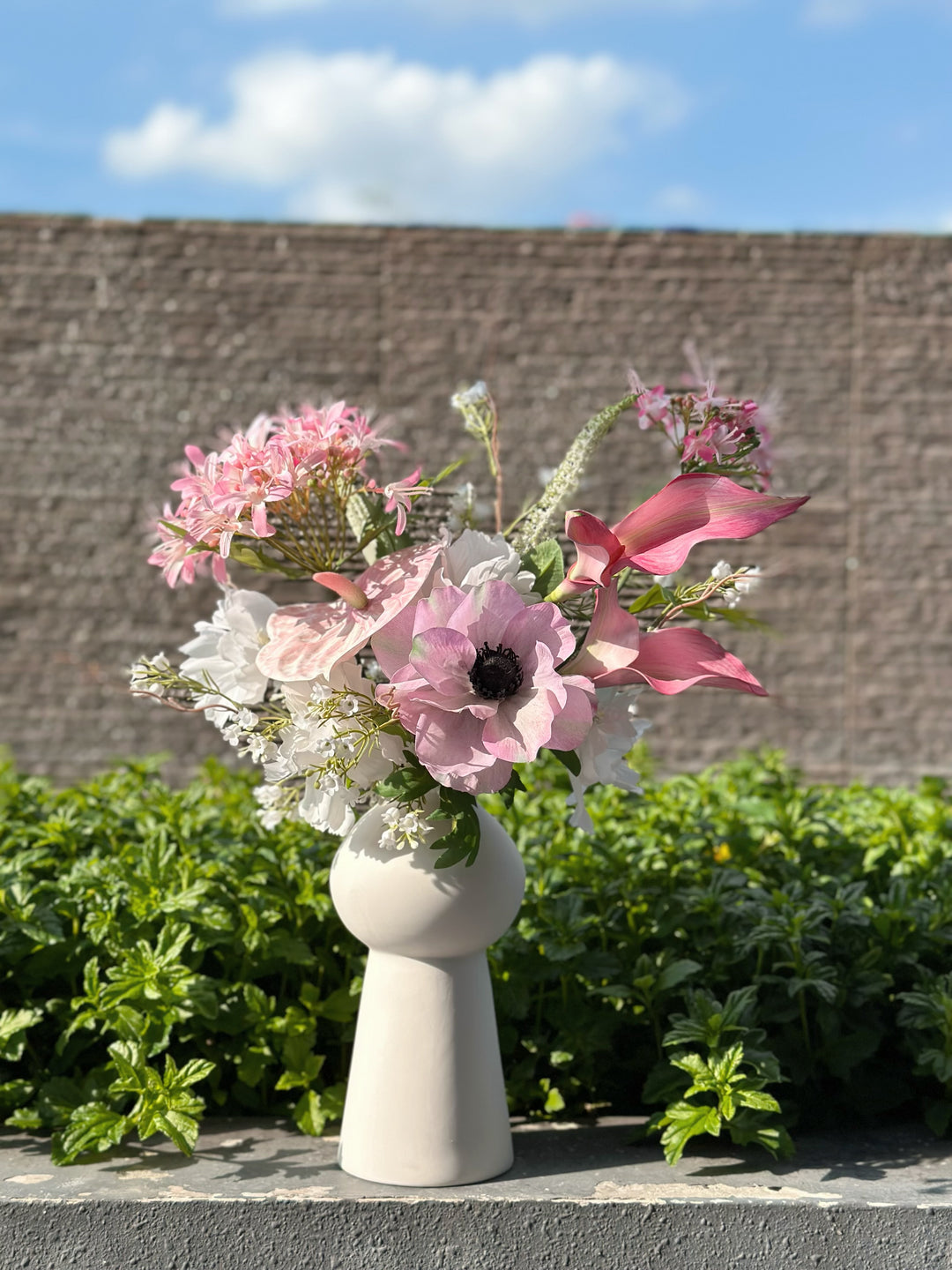 Blush Serenity Bouquet (front facing)