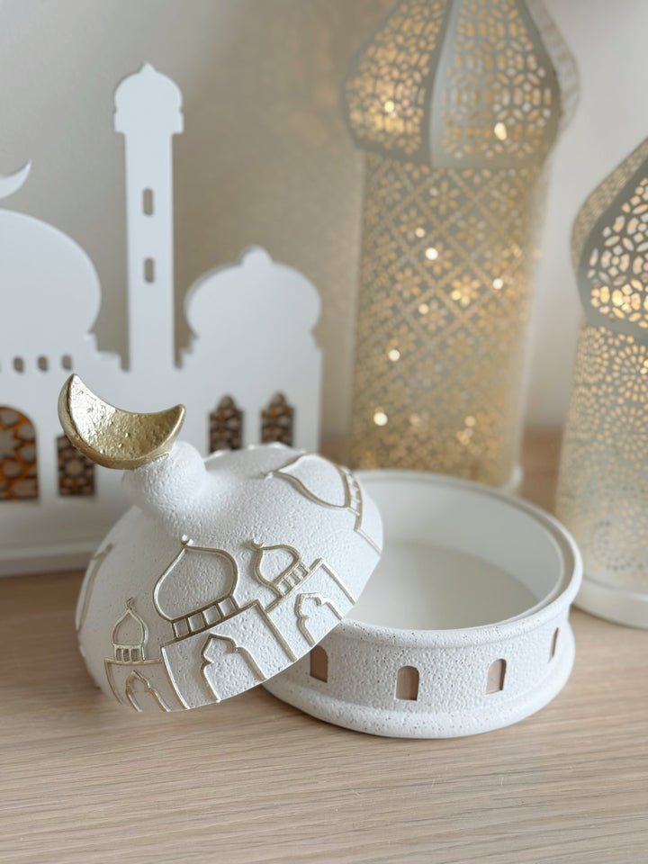 Golden Crescent Keepsake Box