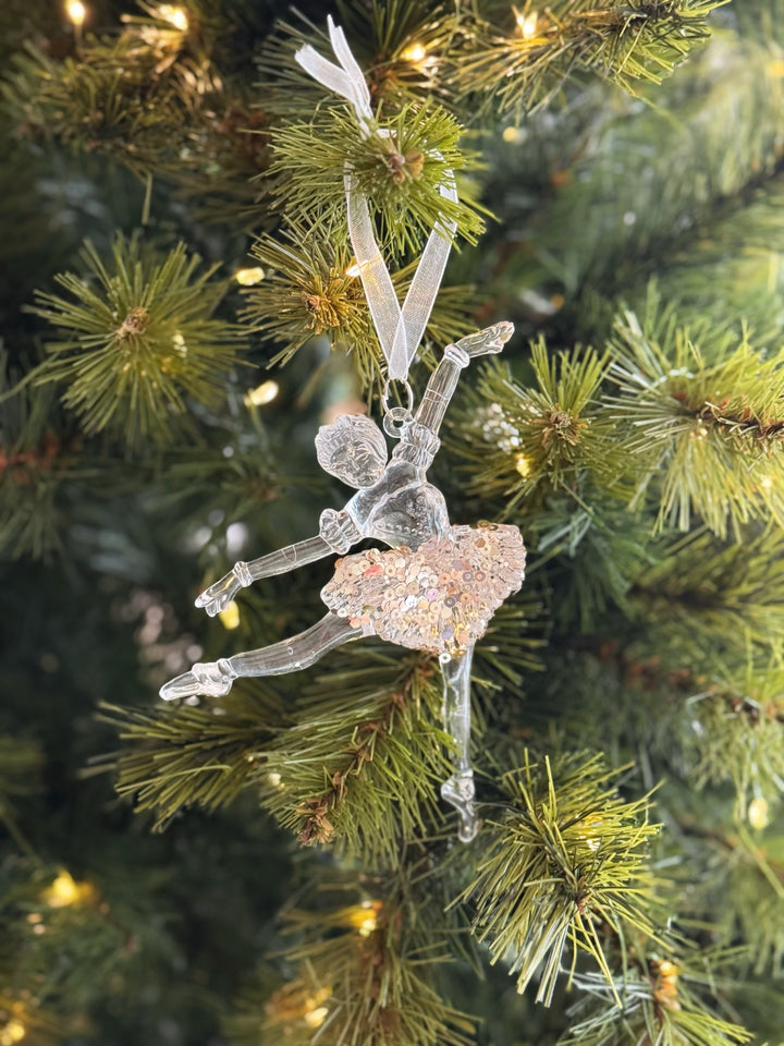 Glimmering Ballerina Ornament