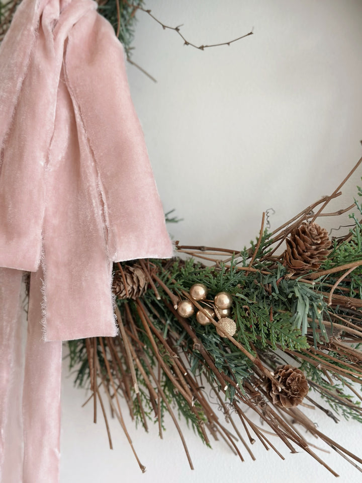 Velvet Pine Aura Wreath