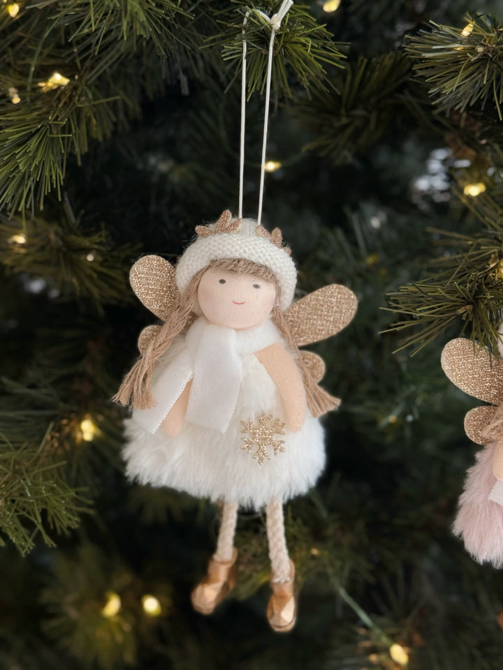 Golden Wing Angel Ornament (2 colours)