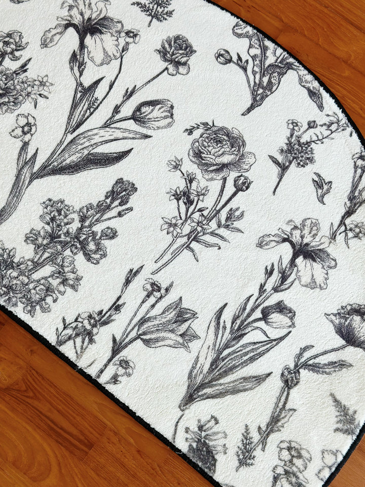 Botanical Elegance Bath Mat