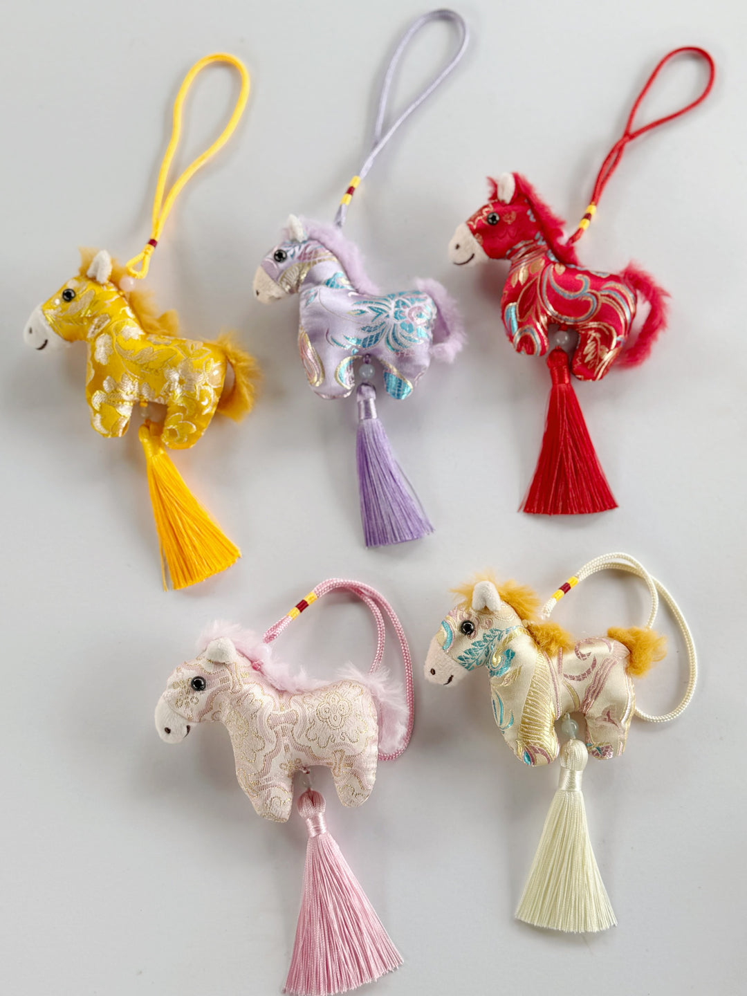 Lucky Trot Horse Tassel Charm (5 colours)