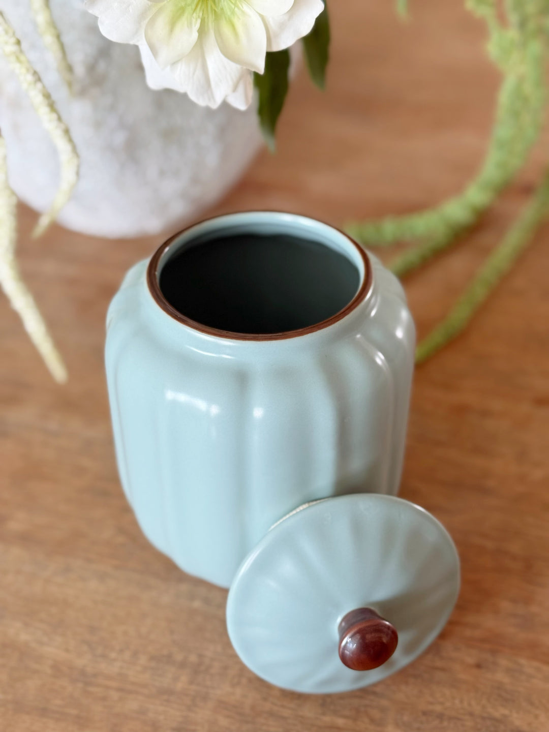 Celadon Poise Jar