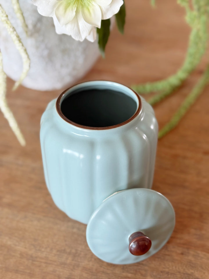 Celadon Poise Jar