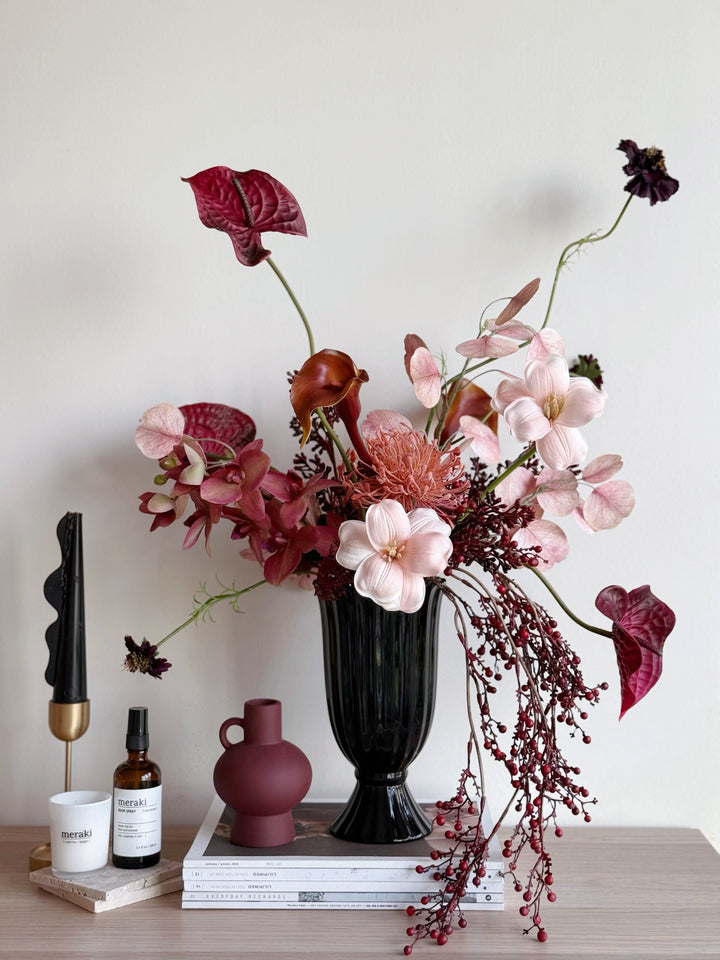 Blush Nocturne Bloom in the Vase (2-Sided)