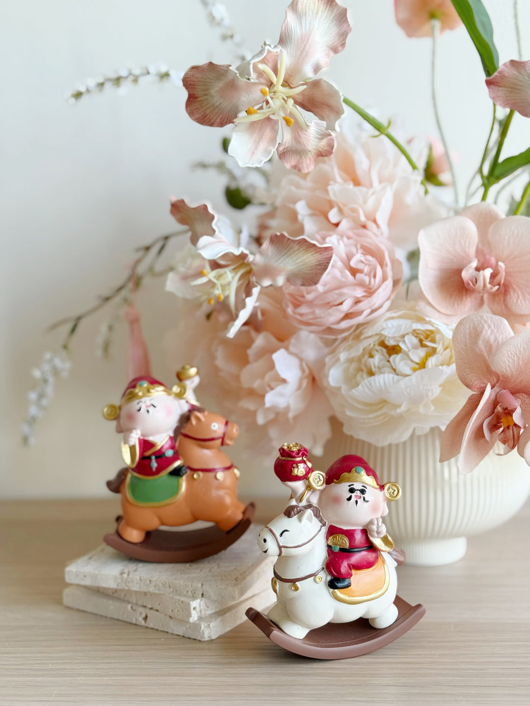 Fortune God Rock-a-Huat Horse Ornament (2 options)