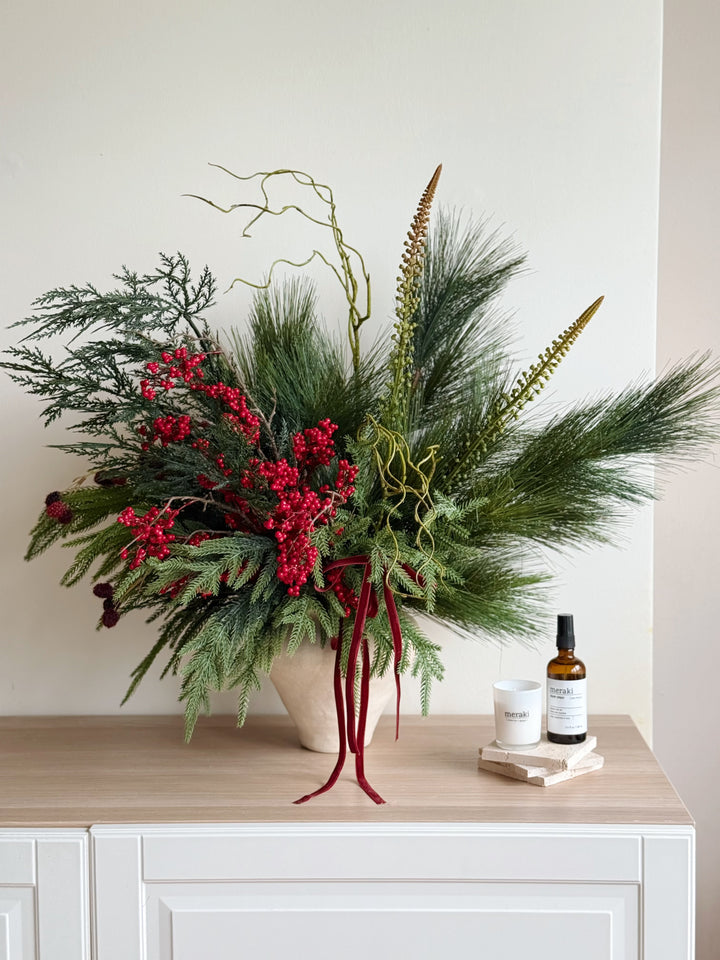 Christmas Forest in the Vase (1-sided)