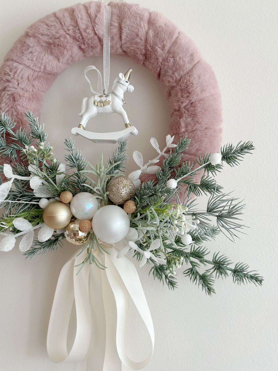 MADE-TO-ORDER: Unicorn Frost Dream Wreath