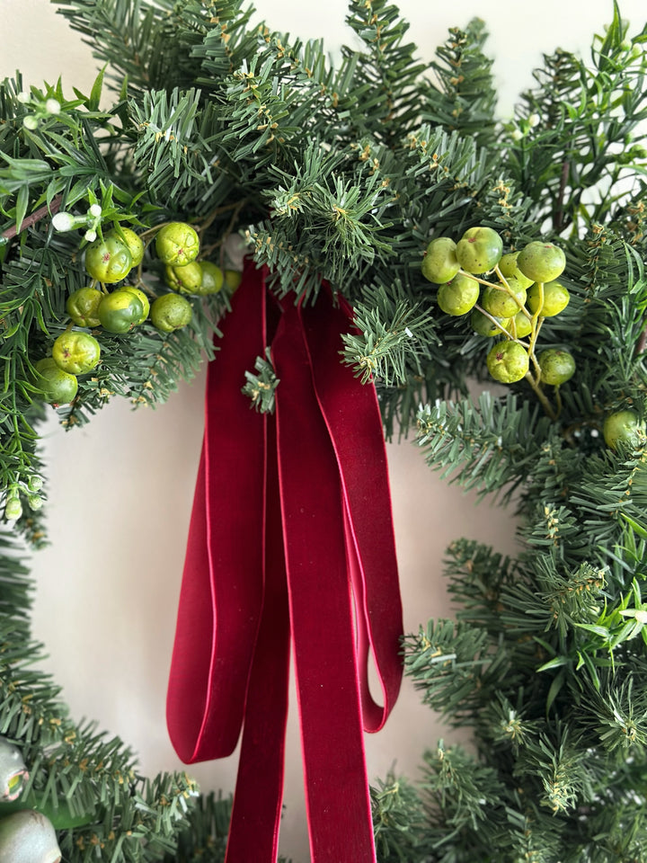 PRE-ORDER (17-23 Oct): Rustic Berry Forest 50cm Wreath