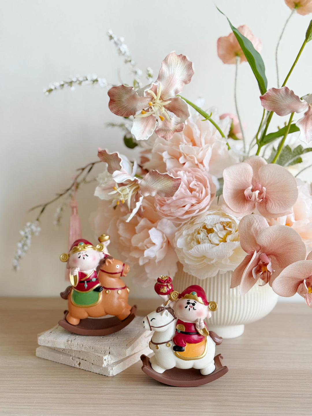 Fortune God Rock-a-Huat Horse Ornament (2 options)