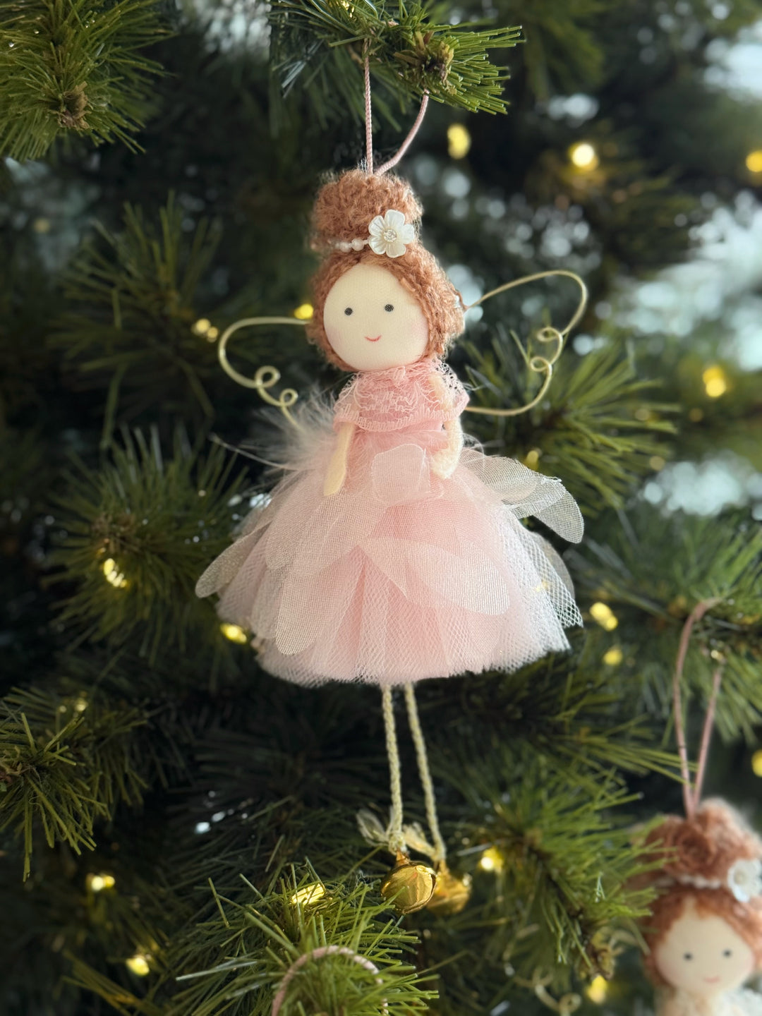 Petal Tulle Fairy Hanging Ornament (3 options)