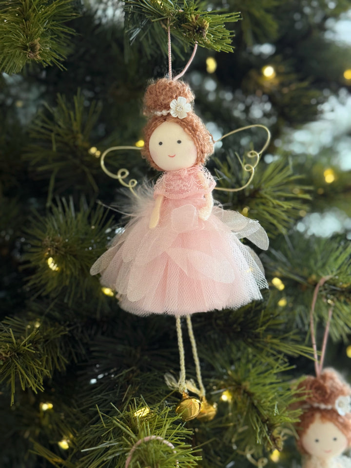 Petal Tulle Fairy Hanging Ornament (3 options)