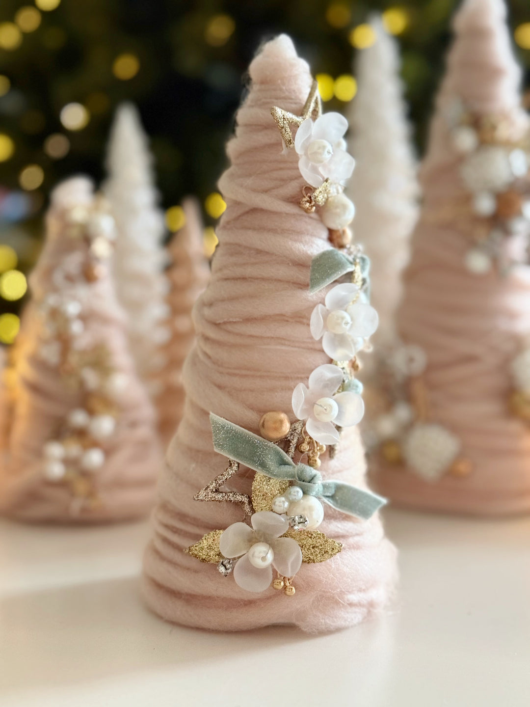 Blush Wishes Handmade Yarn Tree (3 options)