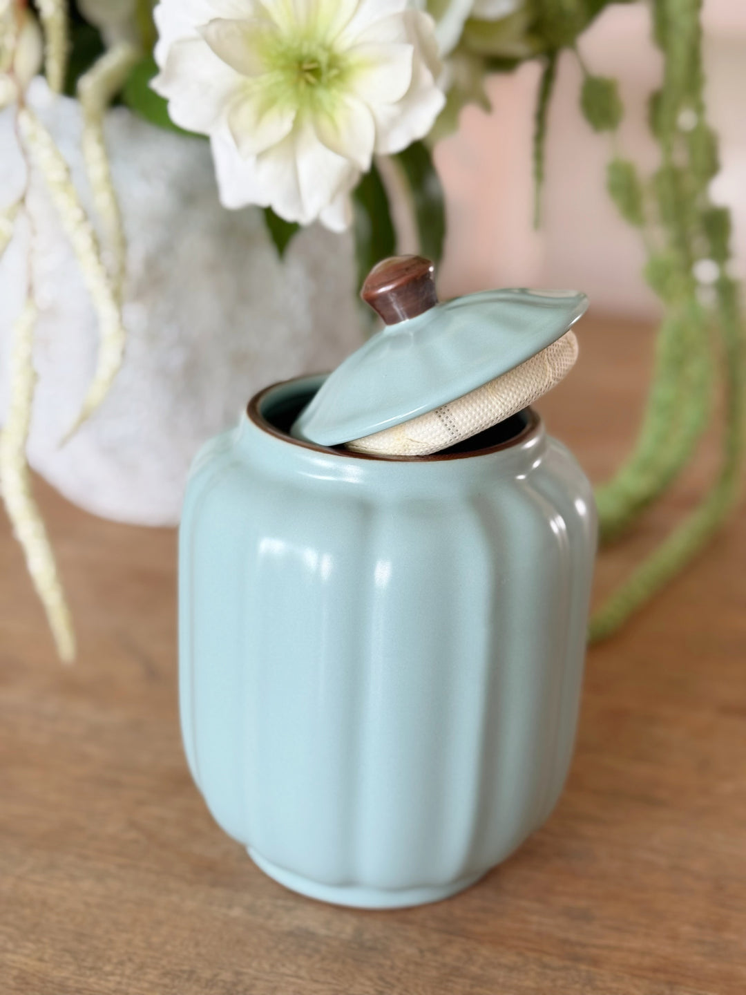Celadon Poise Jar