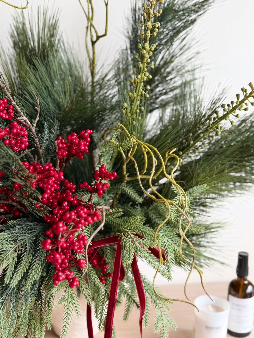 Christmas Forest in the Vase (1-sided)