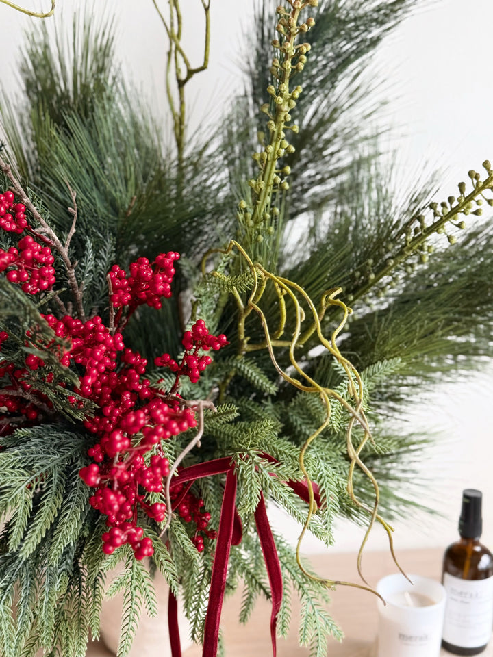 Christmas Forest in the Vase (1-sided)