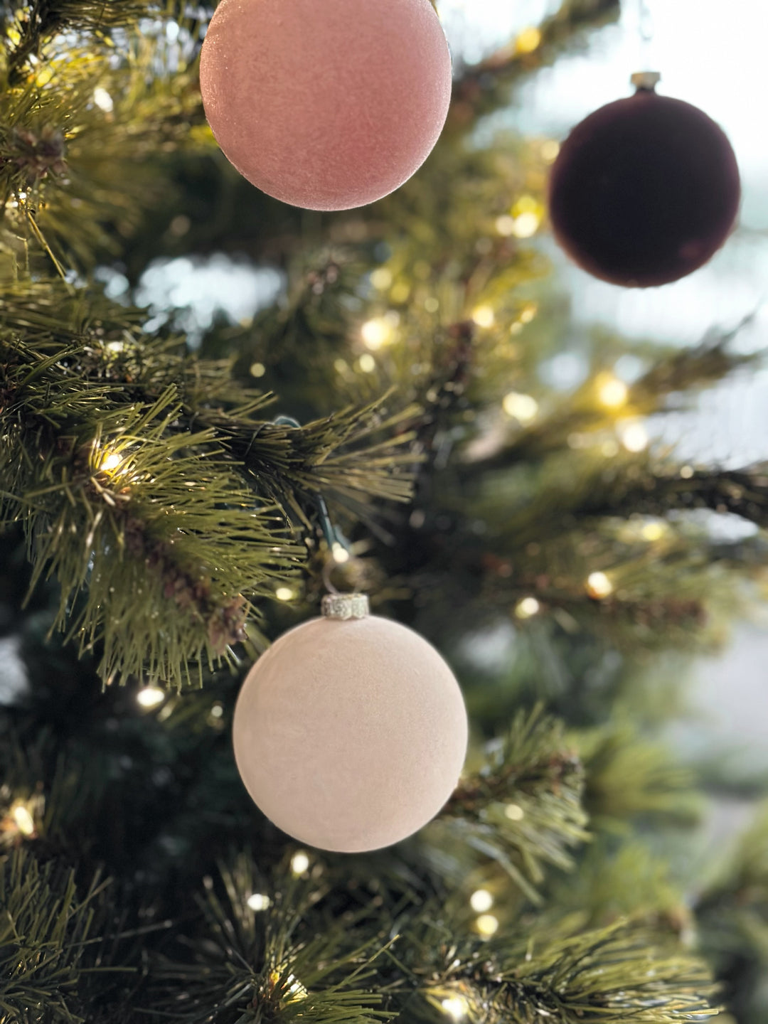PRE-ORDER (17-23 Oct): Earthey Matt Elegance 6cm Bauble Set (set of 12)