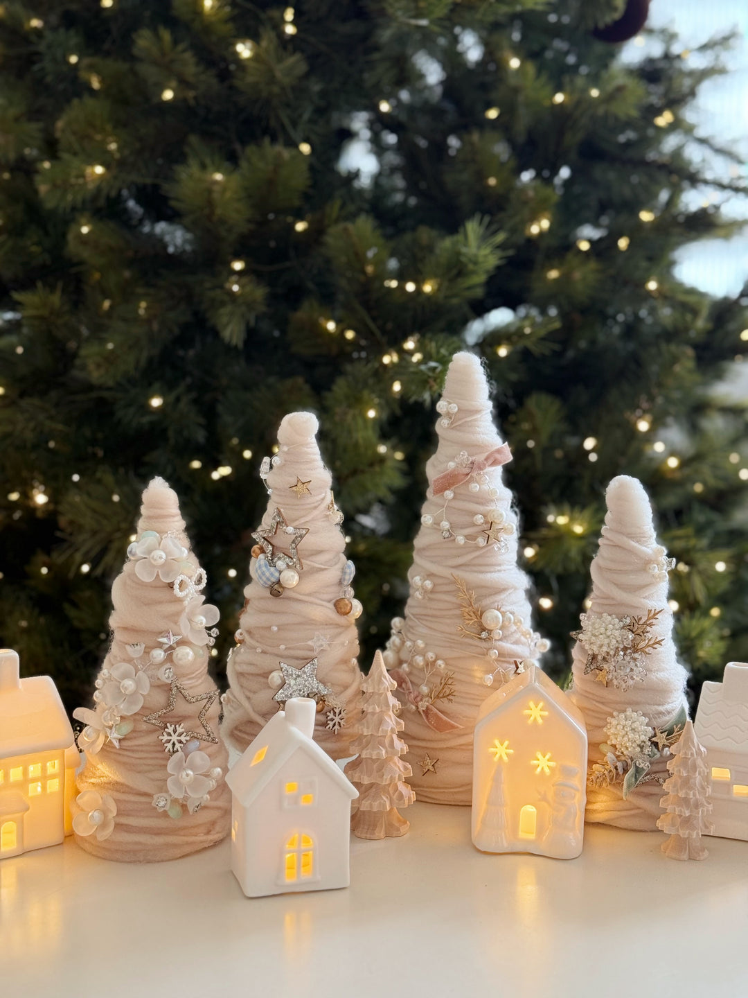 Vanilla Wishes Handmade Yarn Tree (4 options)