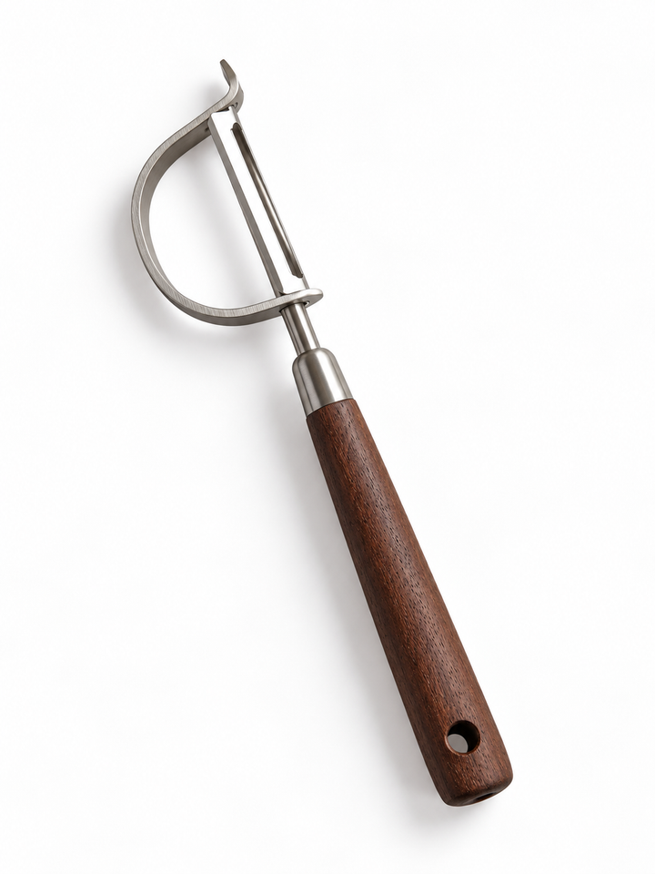 Walnut Handle Stainless Steel Peeler (2 options)