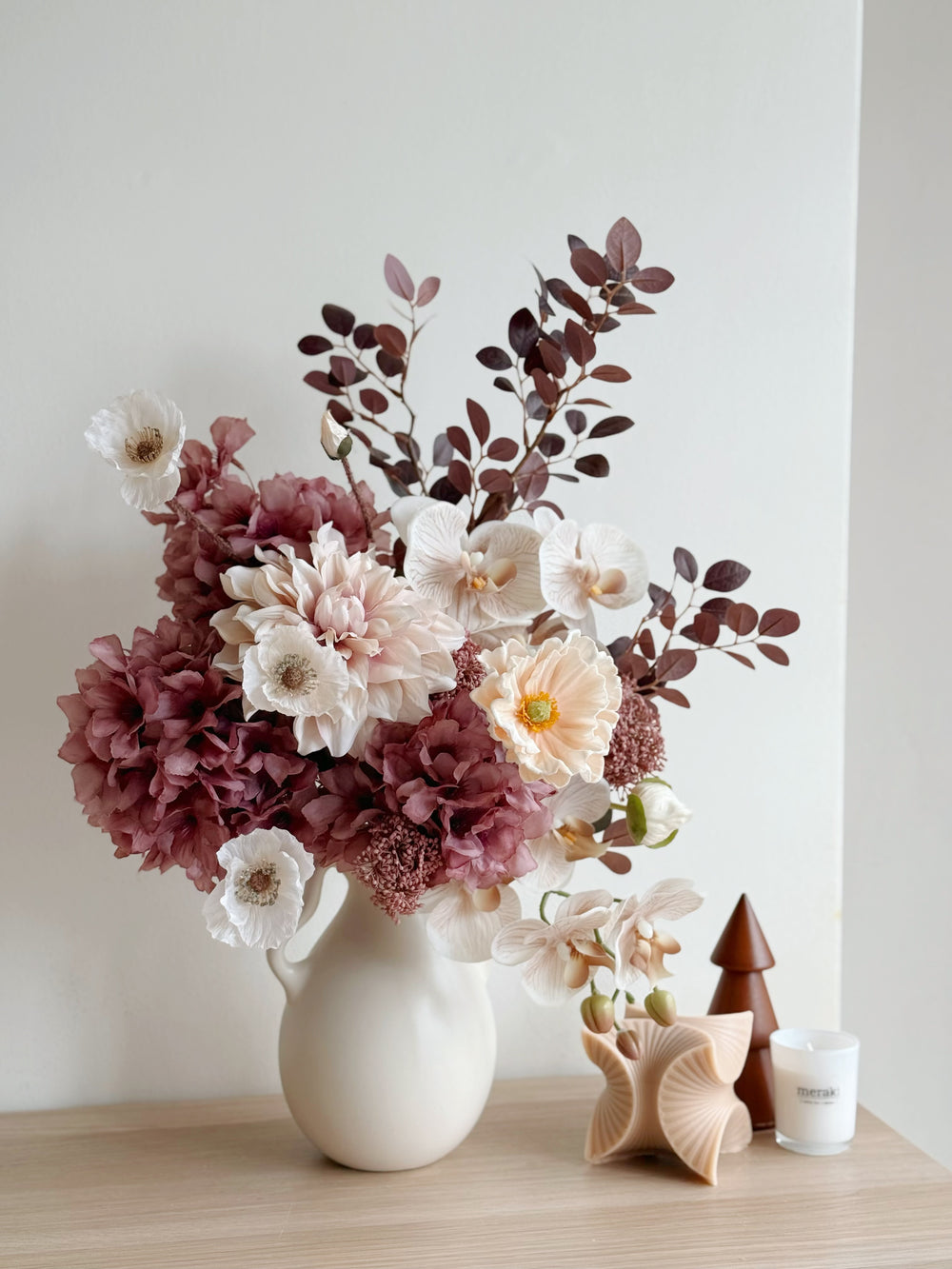 Soft Serenity In The Vase (1-sided) - 3LittlePicks