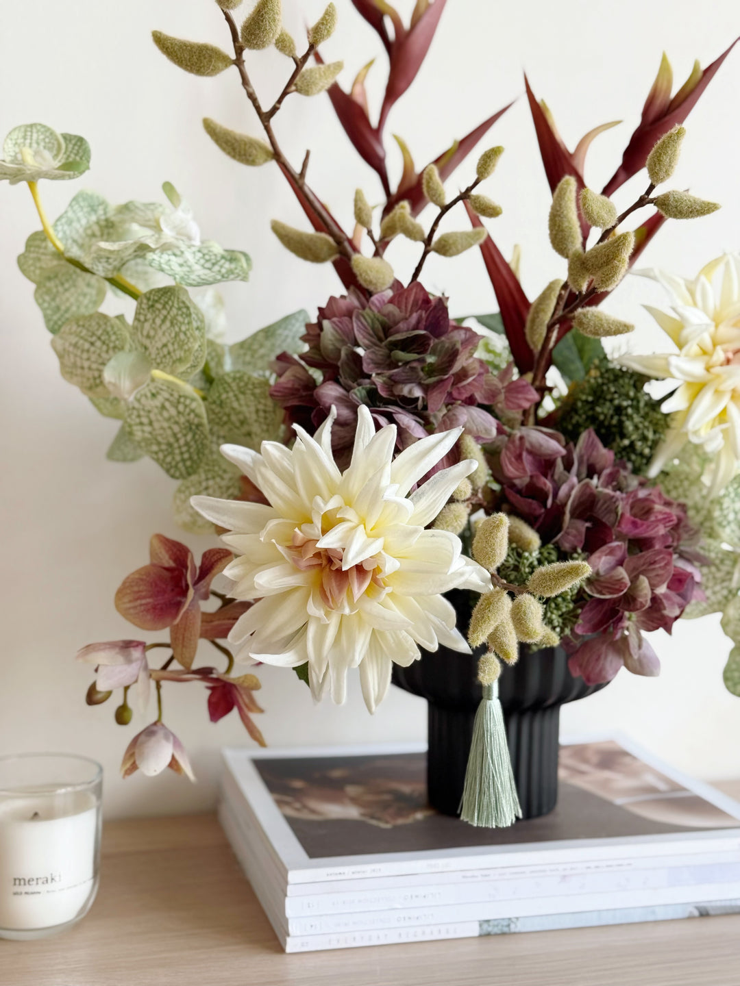 富贵满序 Prosperity In Full Form Bloom (1-Sided)