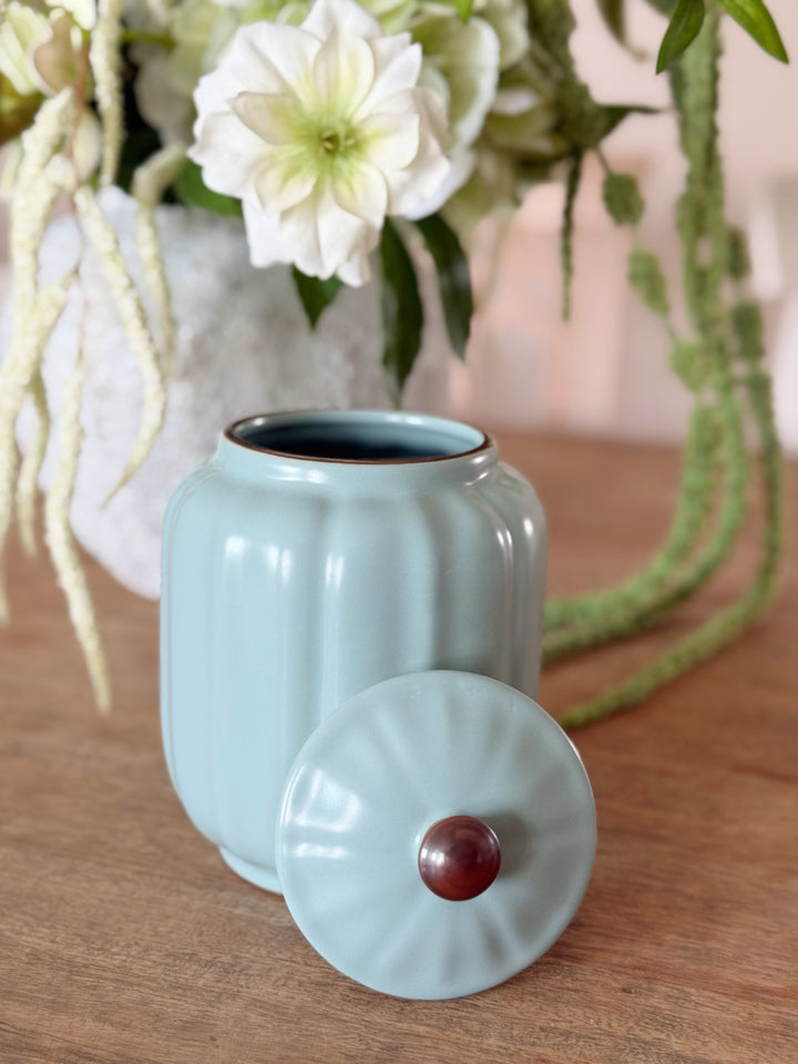 Celadon Poise Jar